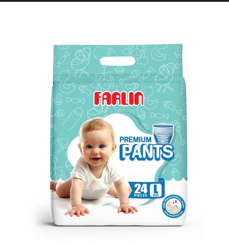 FARLIN BABY PANT L 24PCS