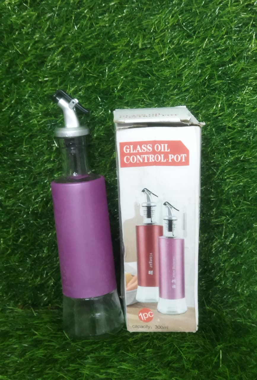 glass oil control pot