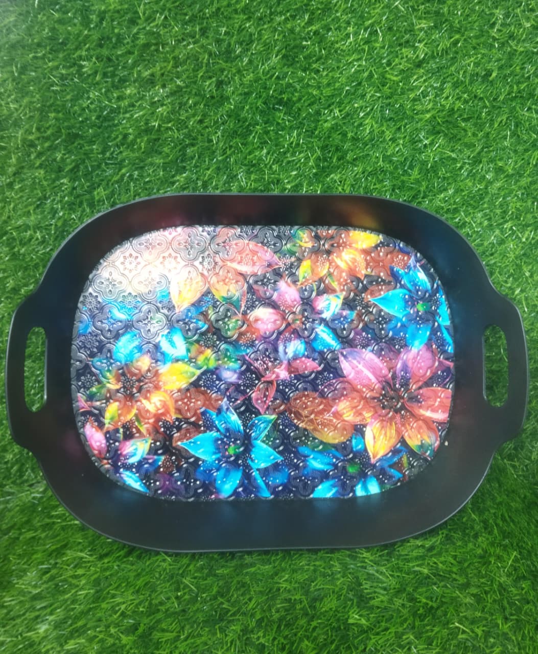 TRAY BLACK OVEL 245836