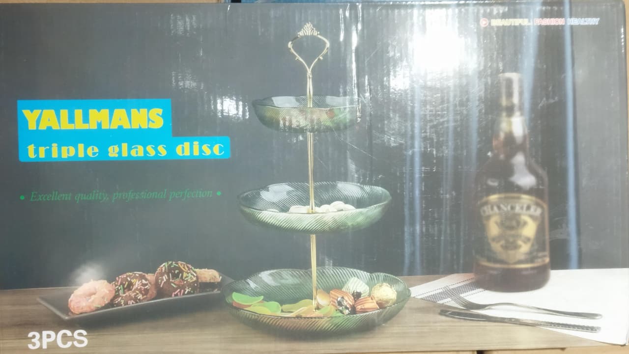3layer glass stand
