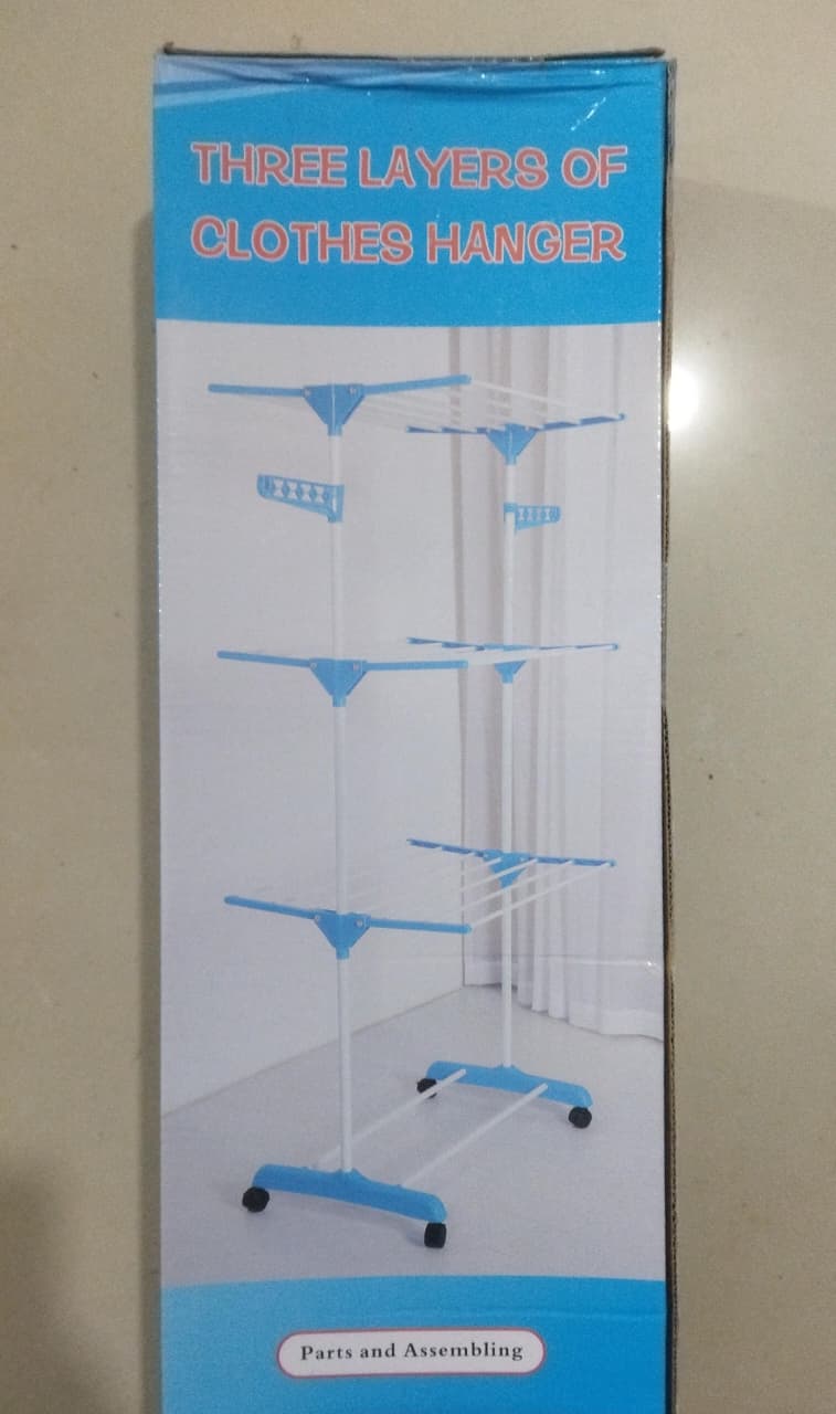 Clothes hangger 3layers