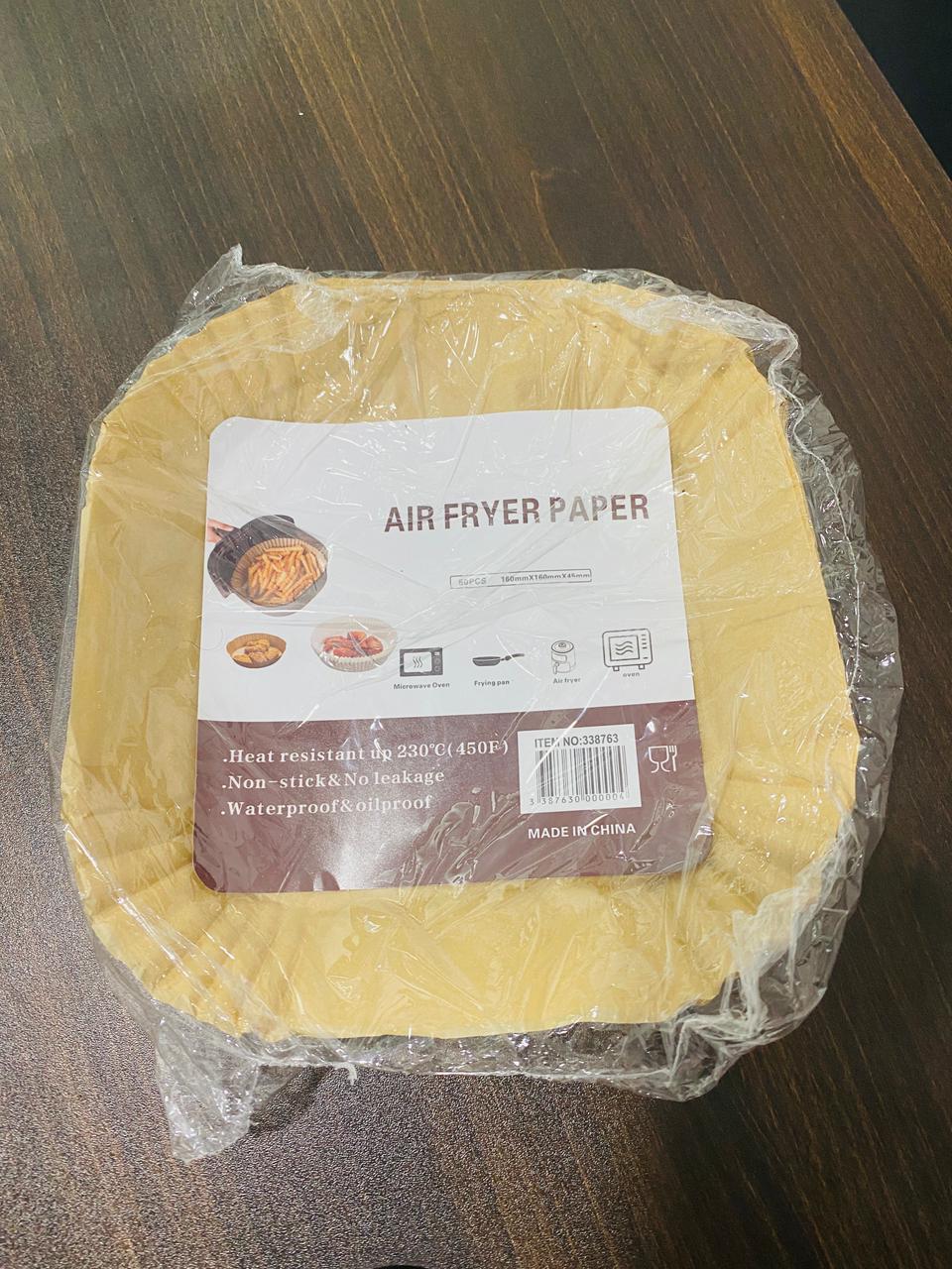 Air Fryer liners Set Square 100Pcs 60*45mm A-68 RFH(NM26Mar-AD25-17W)