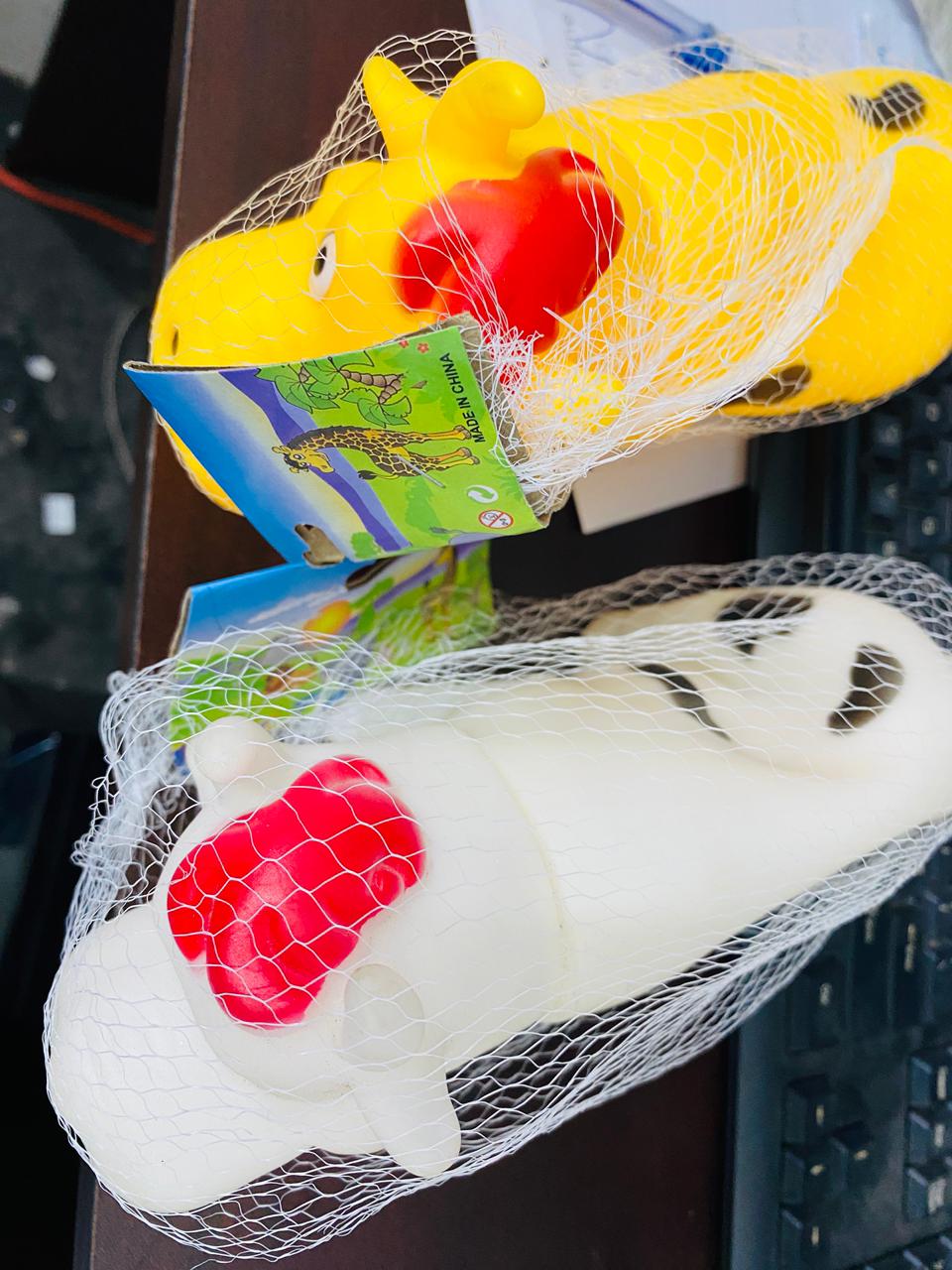 Rubber Toy Cow (STT-3)