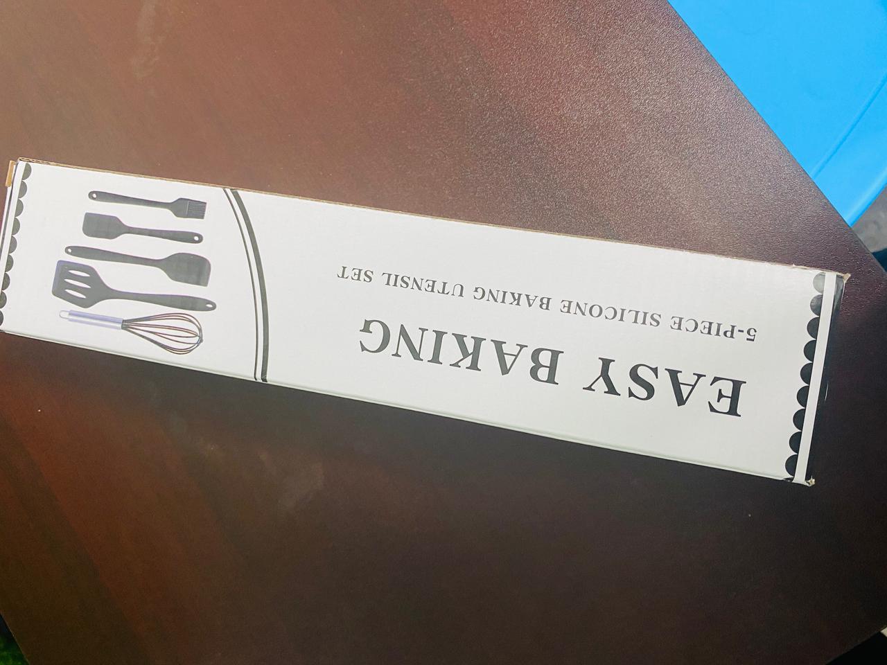 5Pcs Silicon Spoon - Baking Utensil Set Pops (MK25-N25-13-Ws03-Alw1-137)