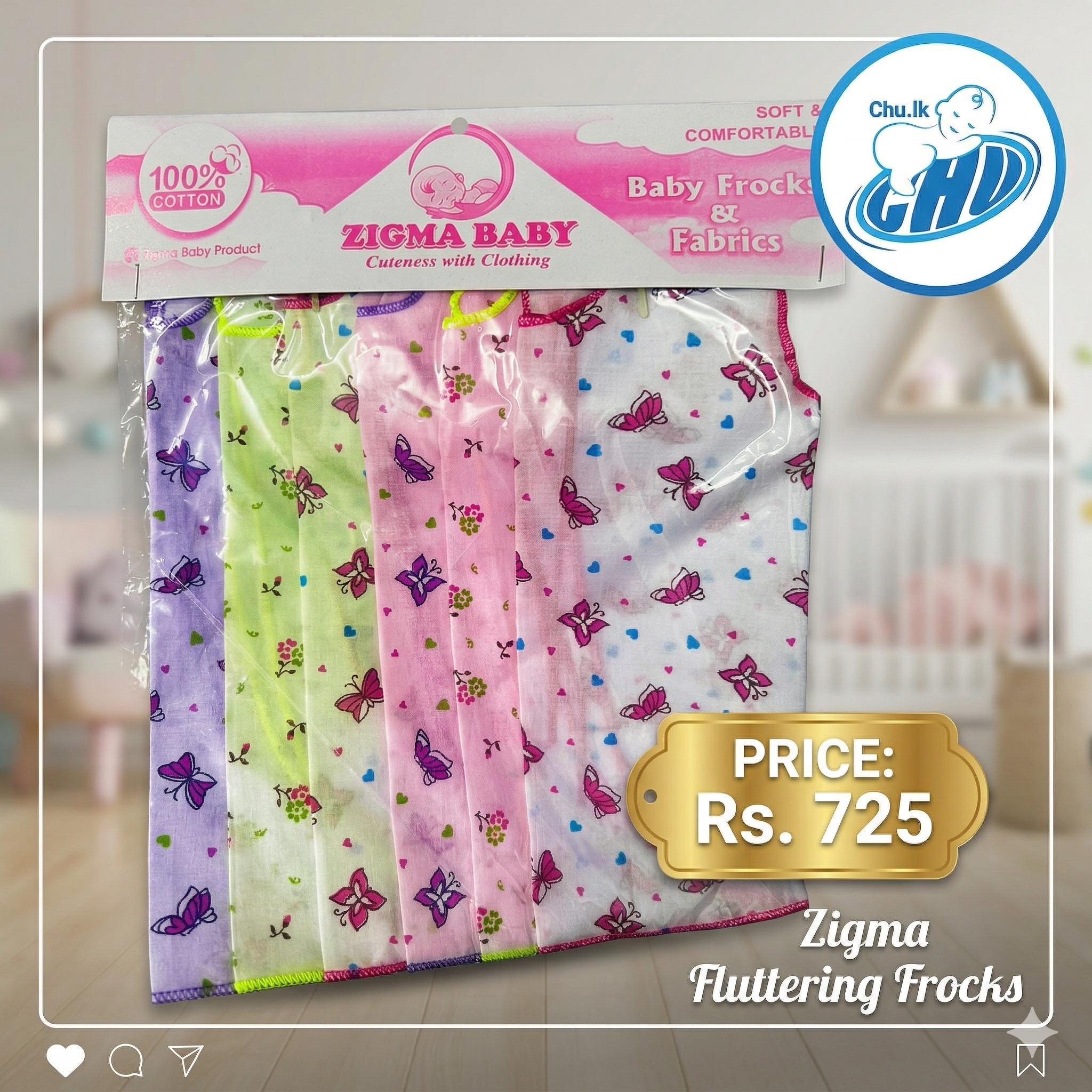 Zigma FLuttering Frocks