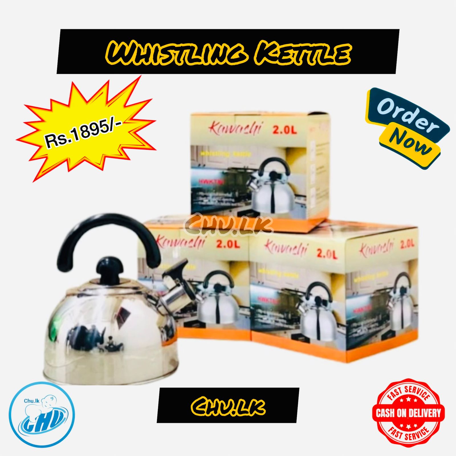 Kawashi Whistling Kettle