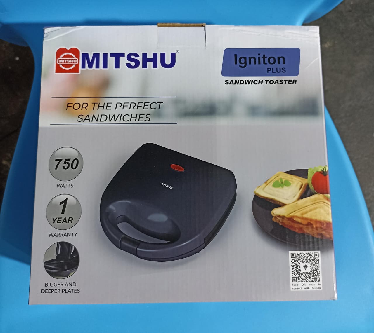 Mitshu Sandwich Maker
