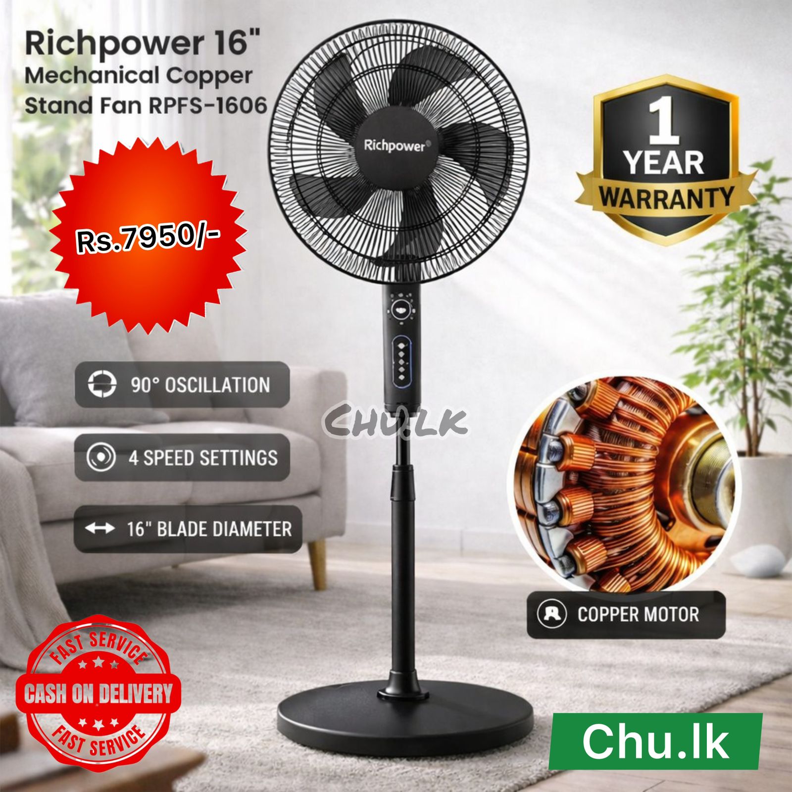 Richpower Stand Fan