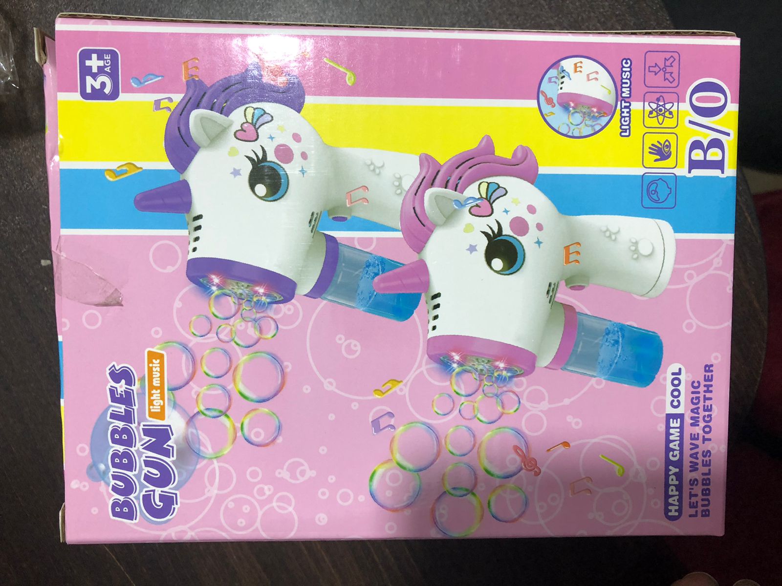 BUBBLE GUN UNICORN