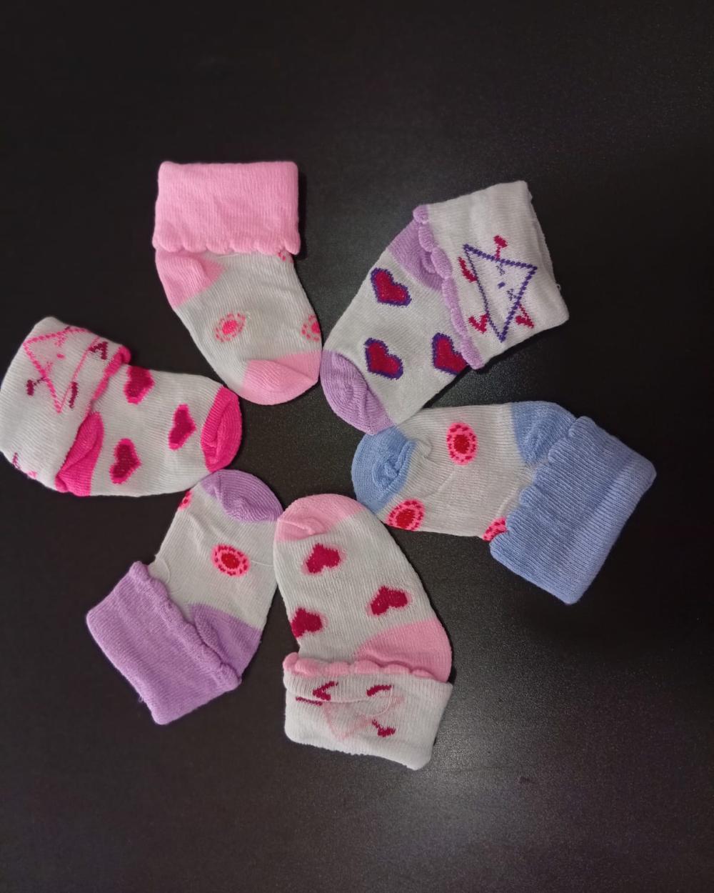 Baby Socks (3 Pcs Card) Set